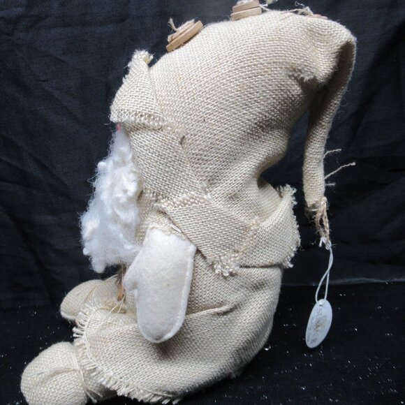 Winter Burlap Gnome Tabletop Decor - Picture 2 of 8